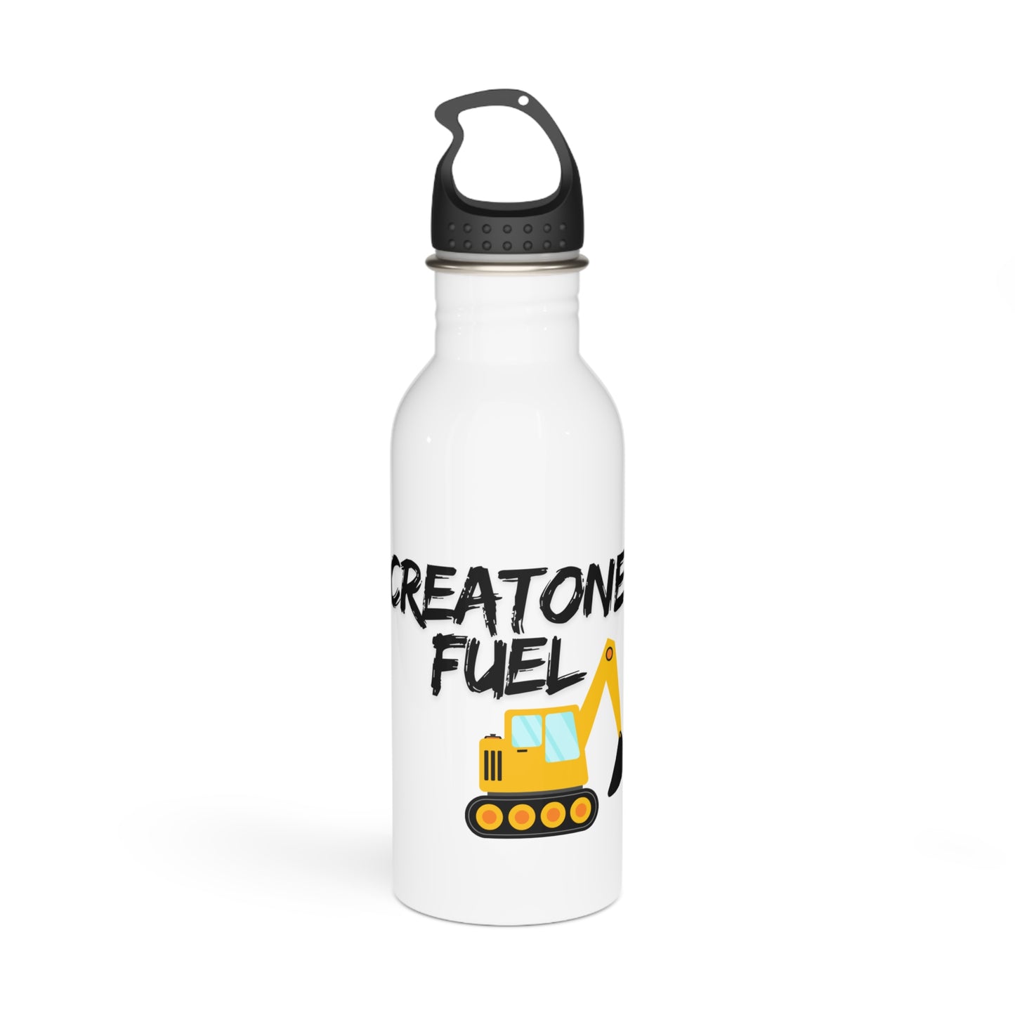CreaTone Fuel Kids Bottle – 20oz Stainless Steel with Excavator